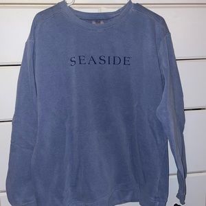 Seaside Sweatshirt in Blue Jean